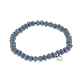 biba Armband Crystal blau 6 mm