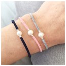 Armband mit echter Perle ROSA