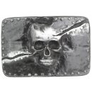 Gürtelschnalle SPLIT SKULL / TOTENKOPF SCHWARZ