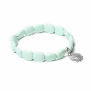 biba Armband mit silberfarbenem Anhänger