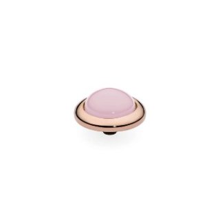 QUDO Ringaufsatz MOLFETTA roségold rose water opal