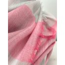 Tolles Tuch aus Viscose mit ANKER rosa