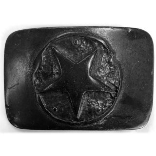 Gürtelschnalle ONE STAR black