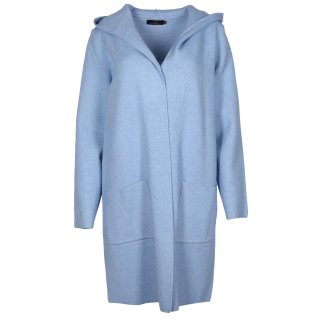 ZWILLINGSHERZ Hoodiejacke JANINA Hellblau