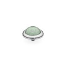 QUDO Ringaufsatz MOLFETTA silber chrysolite