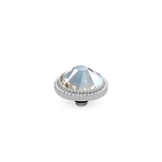 QUDO Ringaufsatz FABERO flat silber 10 mm MOONLIGHT