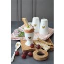 KRASILNIKOFF SALT & PEPPER SET HEART / Salz &...