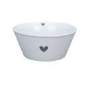 KRASILNIKOFF CONICAL BOWL / Schüssel HEART OF CHARCOAL