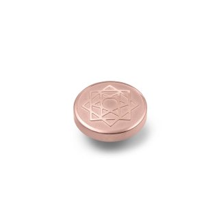 QUDO Ringaufsatz CHAKRA Anhata rosé
