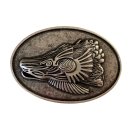 Gürtelschnalle DRACHE oval