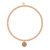 Kugelarmband BLUME DES LEBENS rosévergoldet