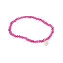 biba Armband Crystal pink 3 mm