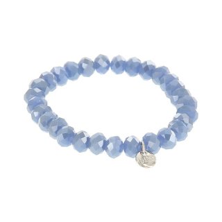 biba Armband Crystal blau 8 mm