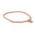 biba Armband Metall roségold matt 3 mm