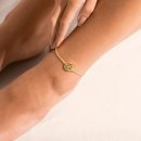 Joma Jewellery ANKLET GOLD DREAMCATCHER / TRAUMFÄNGER