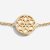 Joma Jewellery ANKLET GOLD DREAMCATCHER / TRAUMFÄNGER