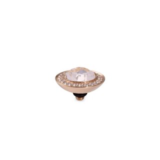 QUDO Ringaufsatz TONDO DELUXE roségold silk