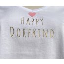 T-Shirt HAPPY DORFKIND gold