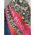 ZWILLINGSHERZ Dreieckstuch WILD MIND mit Baumwolle - Leo Grau-Pink