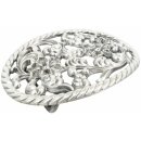 Gürtelschnalle FLOWER silber