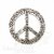 Gürtelschnalle PEACE FLOWER