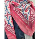 ZWILLINGSHERZ Dreieckstuch BORNA mit Baumwolle - Pink
