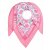 ZWILLINGSHERZ Dreieckstuch BORNA mit Baumwolle - Pink