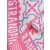 ZWILLINGSHERZ Dreieckstuch BORNA mit Baumwolle - Pink