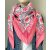 ZWILLINGSHERZ Dreieckstuch BORNA mit Baumwolle - Pink