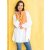 ZWILLINGSHERZ Dreieckstuch SUSANNE mit Baumwolle - Orange-Bunt