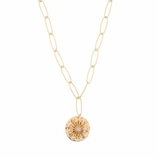 biba Kette goldfarben mit Anhänger