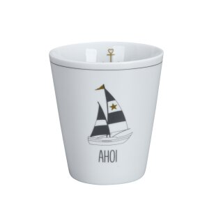 KRASILNIKOFF HAPPY MUG / Becher AHOI