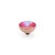 QUDO Ringaufsatz BOTTONE 13 mm roségold LOTUS PINK DELITE