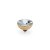 QUDO Ringaufsatz BOTTONE 13 mm gold CRYSTAL