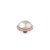QUDO Ringaufsatz FABERO flat roségold 10 mm CREAMPEARL