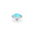 QUDO Ringaufsatz TONDO silber AZURE BLUE