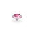 QUDO Ringaufsatz TONDO silber ROSE