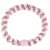 KKNEKKI Haargummi - Old Pink White Stripe