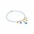 biba Armband Crystal hellblau mit Anhängern