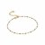 biba Fußkettchen salbei-creme-pearl-gold