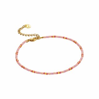 biba Fußkettchen rosa-gold