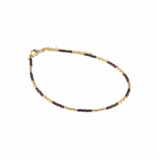 biba Fußkettchen lila-gold