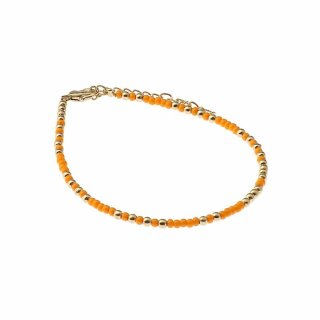 biba Fußkettchen hellorange-gold