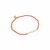 biba Armband Crystal mit Süßwasserperlen - orange