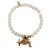biba Armband Naturstein SEEPFERDCHEN MUSCHEL SEESTERN gold