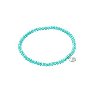 biba Armband Crystal türkis 3 mm