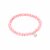 biba Armband Crystal rosa 6 mm
