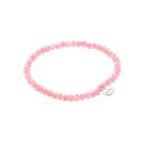 biba Armband Crystal rosa 4 mm