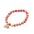 biba Armband Crystal mit Muschel goldfarben - orange