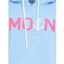 ZWILLINGSHERZ HOODIE RAHEL -  hellblau